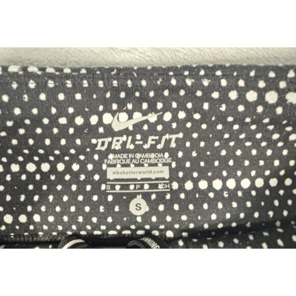 Nike Dri-Fit Athletic Running Pants Black Sporty Active Workout Leggings Sz S - Picture 7 of 10